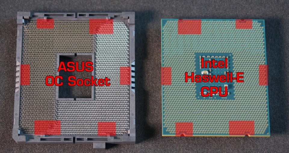 ASUS OC socket CPU fits 980x522 Review: ASUS X99 Pro